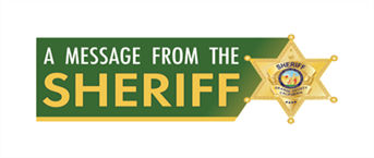 A Message from Sheriff Barnes
