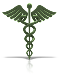 Green Caduceus