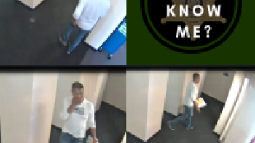 Image of sexual assault suspect. "Do you know me?"