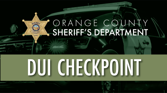 DUI Checkpoint graphic