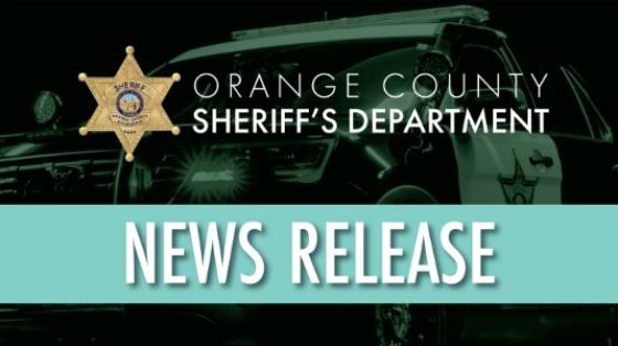Orange County Sheriff's Department News Release