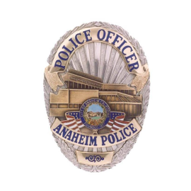 Anaheim PD badge