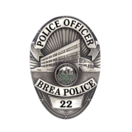 Brea PD badge