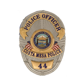 Costa Mesa PD badge