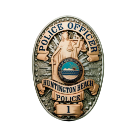 Huntington Beach PD badge