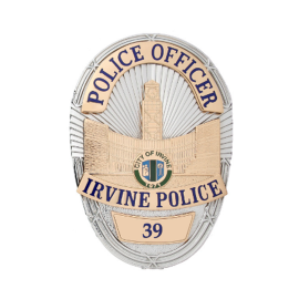 Irvine PD badge