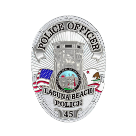 Laguna Beach PD badge