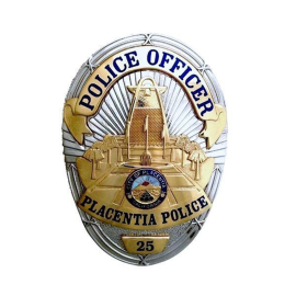 Placentia PD badge