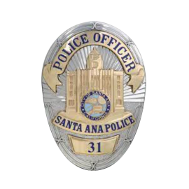 Santa Ana PD badge