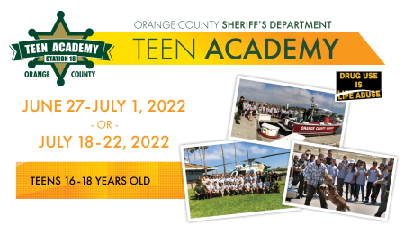 Teen Academy flyer