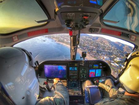 Air Support Bureau cockpit 