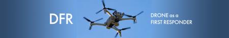 Banner for the Drone as First Responder webpage